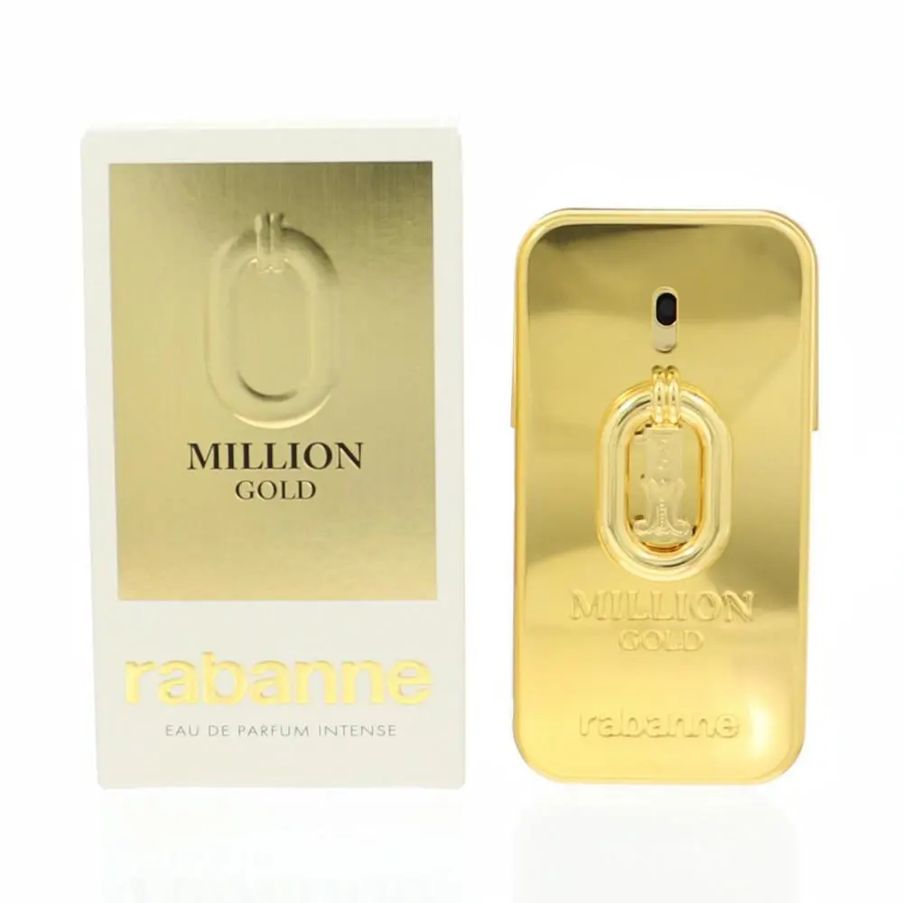 Million Gold Intense 1.7 Oz Eau De Parfum Spray by Paco Rabanne Box For Men