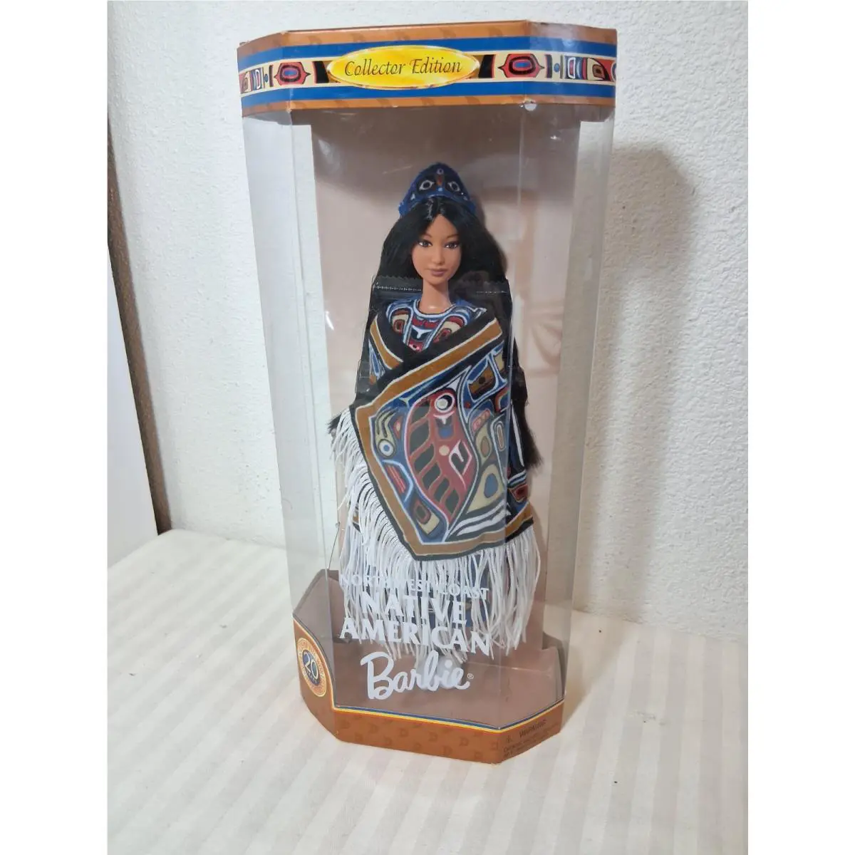 Barbie Doll Northwest Coast Native American Dolls OF The World 1999 Box