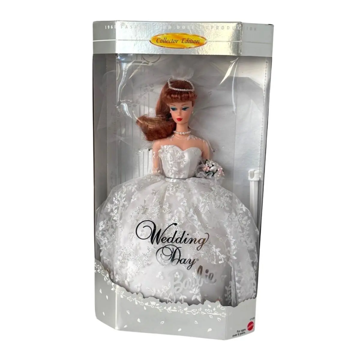 1996 Wedding Day Barbie Doll Mattel Reproduction Collector Edition 17120 Nrfb