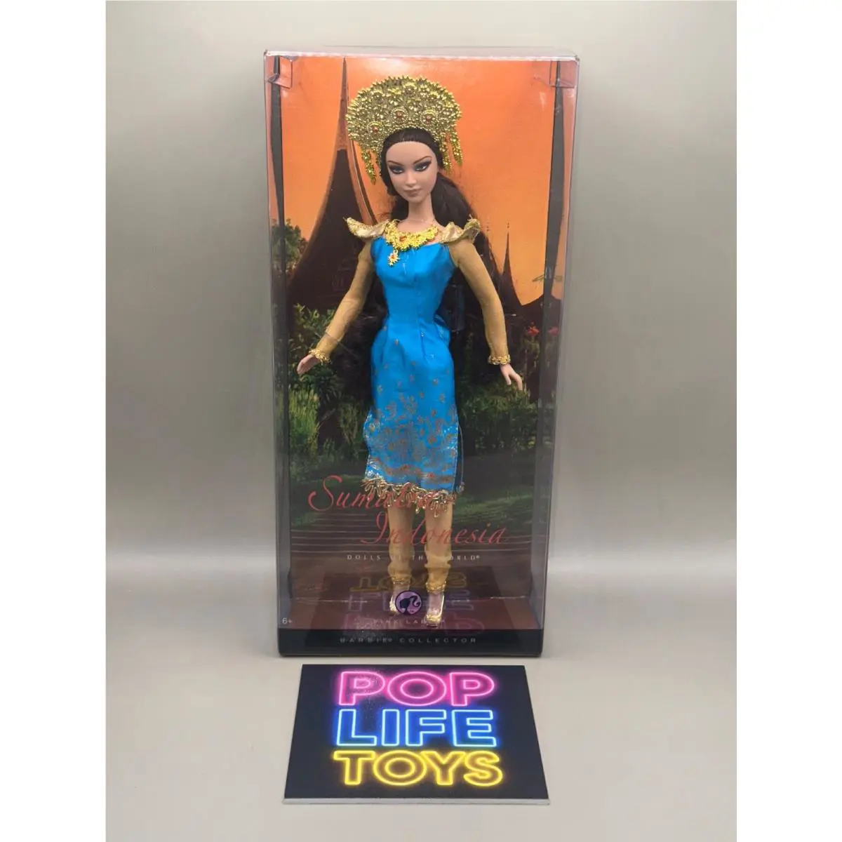 2007 Mattel Dolls of The World “sumatra-indonesia Barbie” L9852 Nrfb