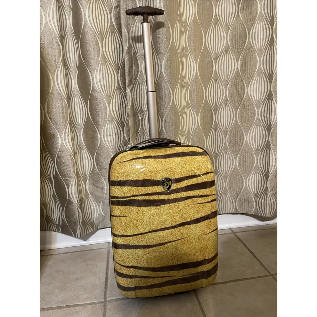 Heys Xcase Exotic 20 Inch Carry-on Travel Bag - Tiger