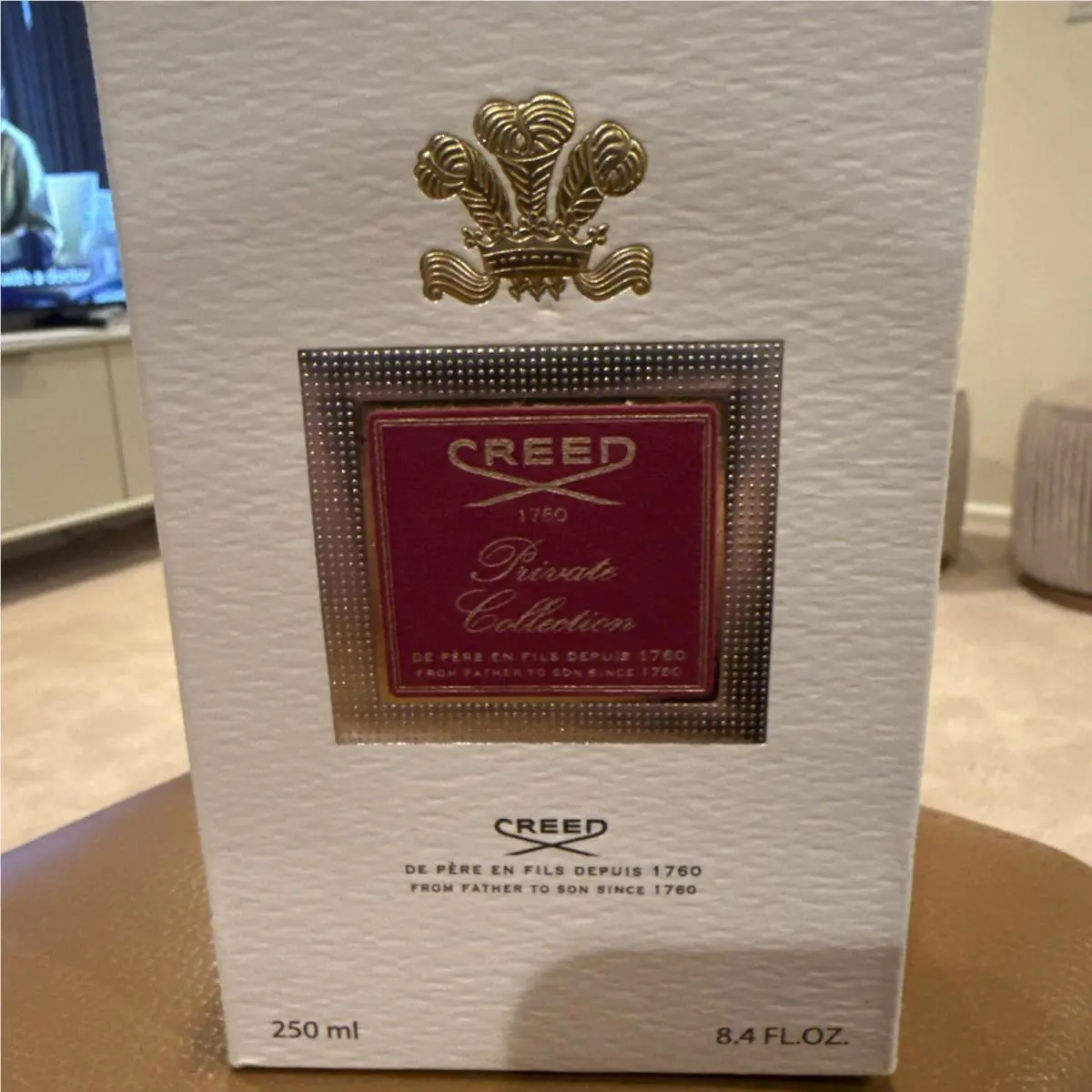 Creed Selection Verte 250 ML Bottle - Signed Bottle