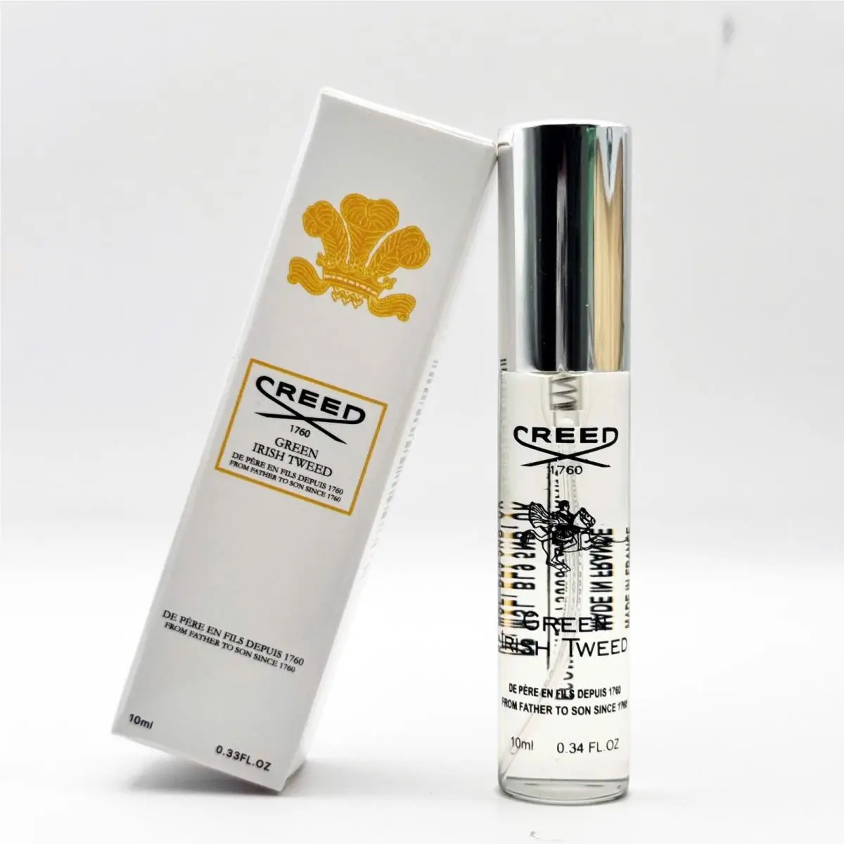Creed Green Irish Tweed Men Eau De Parfum Sample Spray 10ml / 0.34oz
