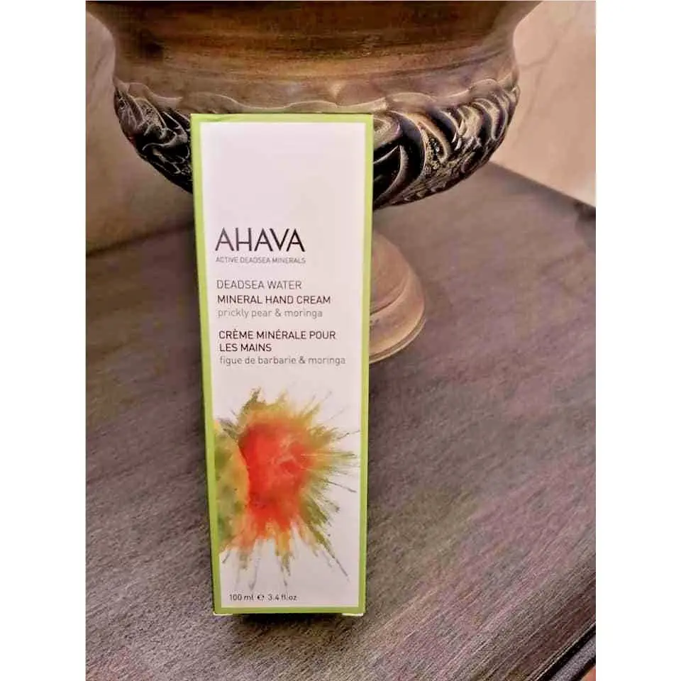 Ahava Deadsea Mineral Hand Cream Prickly Pear Moringa 3.4 oz