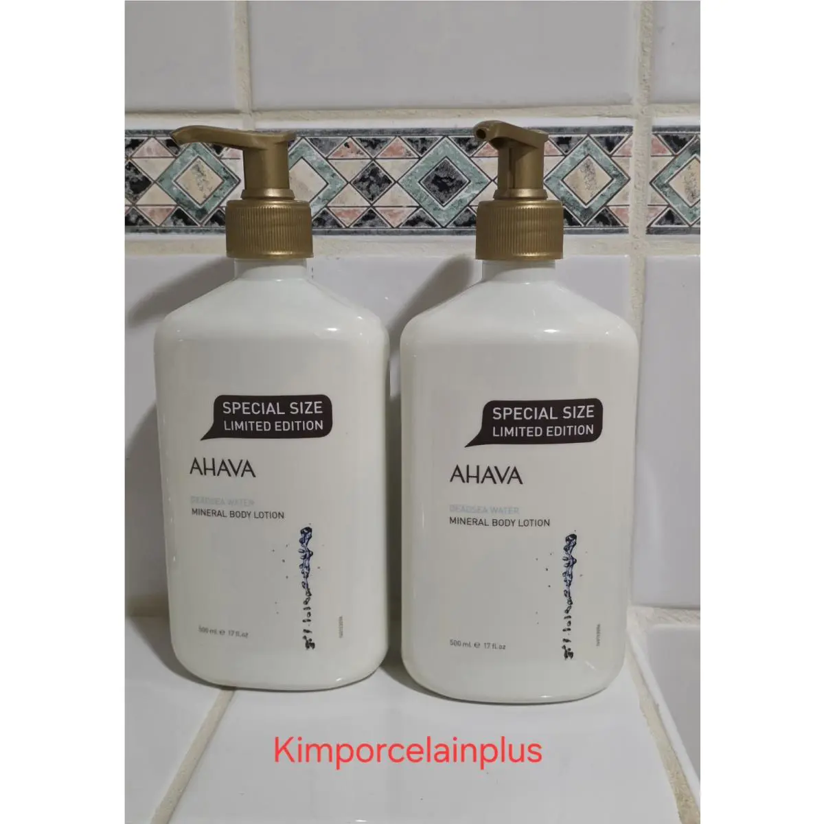 Ahava Mineral Body Lotion 17 fl oz 2-pack