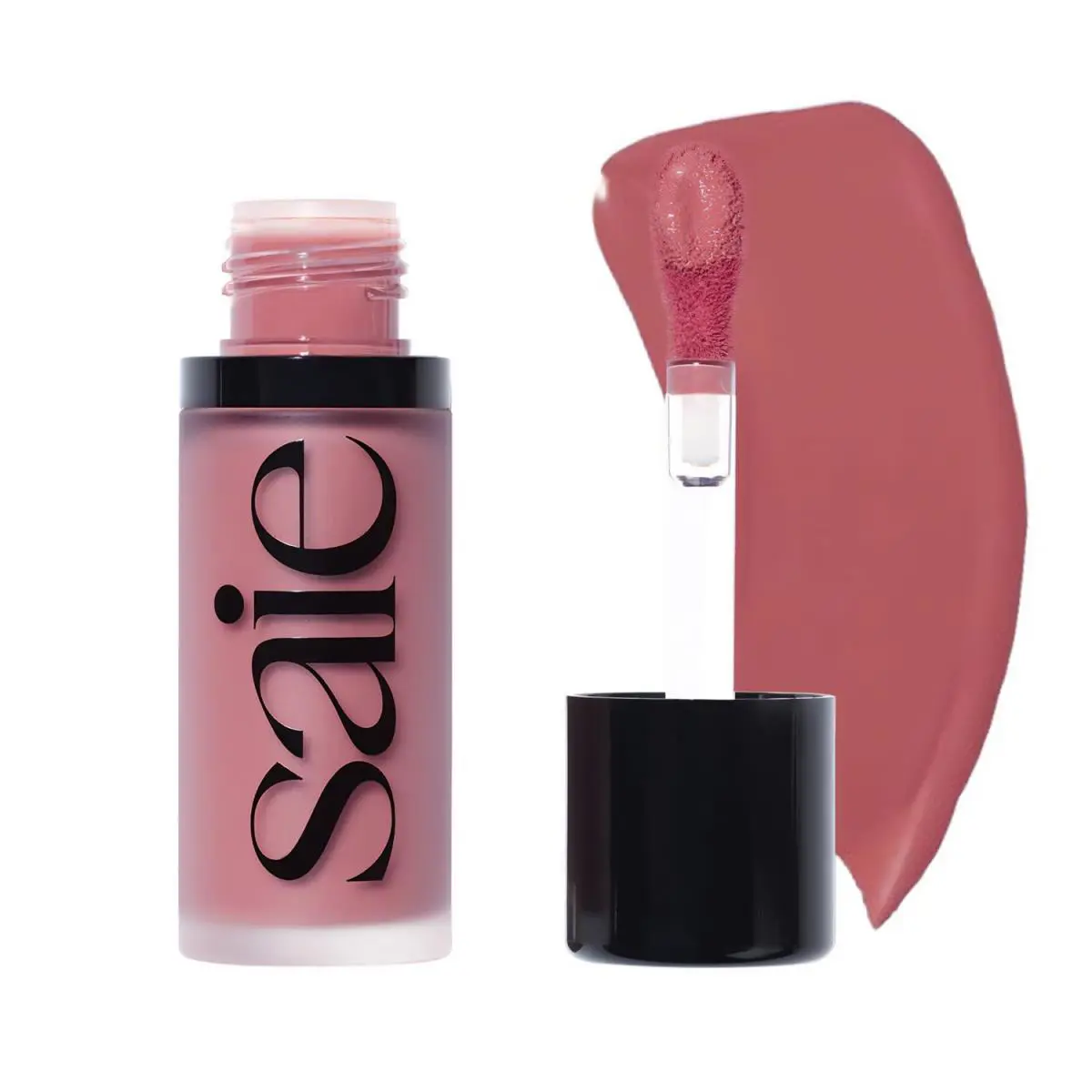 Dewy Cheek Tint For Natural Flush - Saie Liquid Blush Stick Chilly .4oz