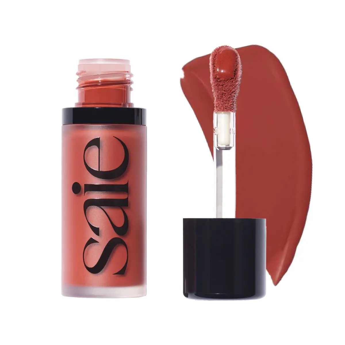 Liquid Blush Cream Stick Hydrating Dewy Cheek Tint 40 oz Spicy Saie Cheeks Flush