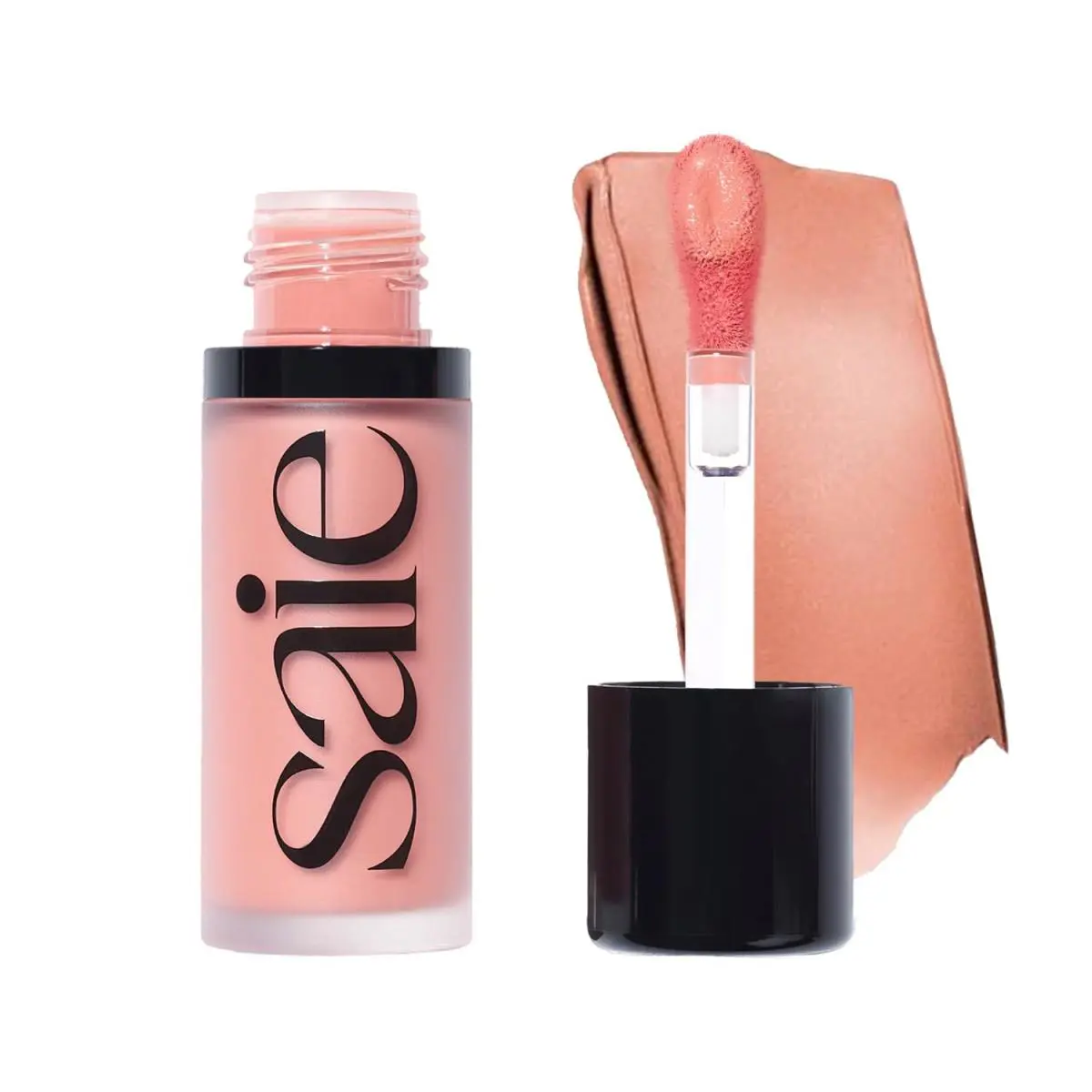 Get a Natural Dewy Flush - Saie Dew Liquid Blush Stick .4oz