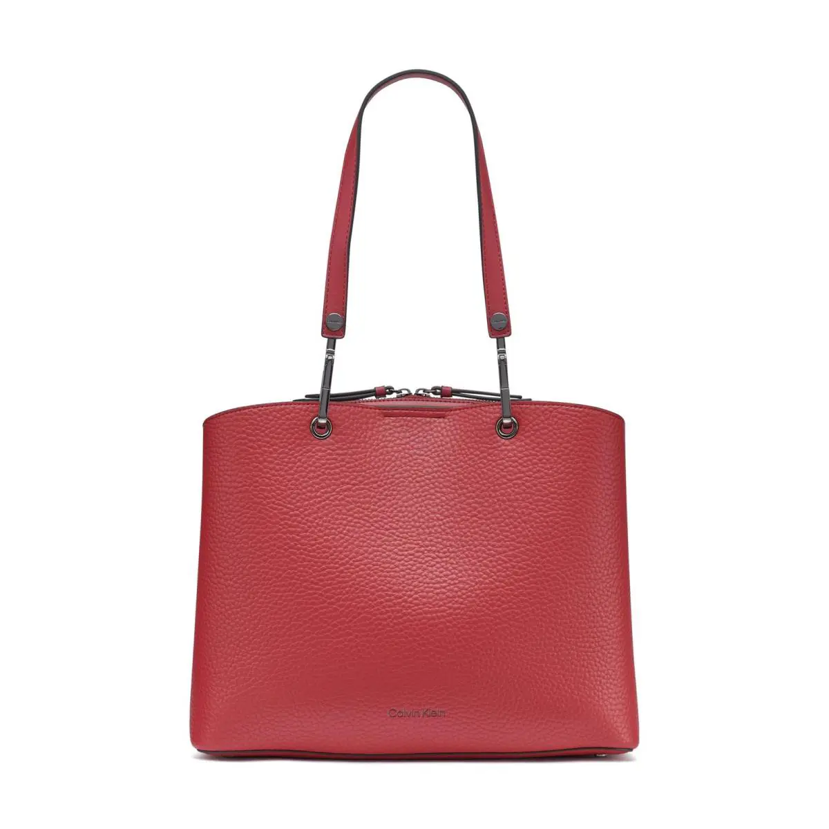 Calvin Klein Garnet Triple Compartment Tote Cranberry One Size