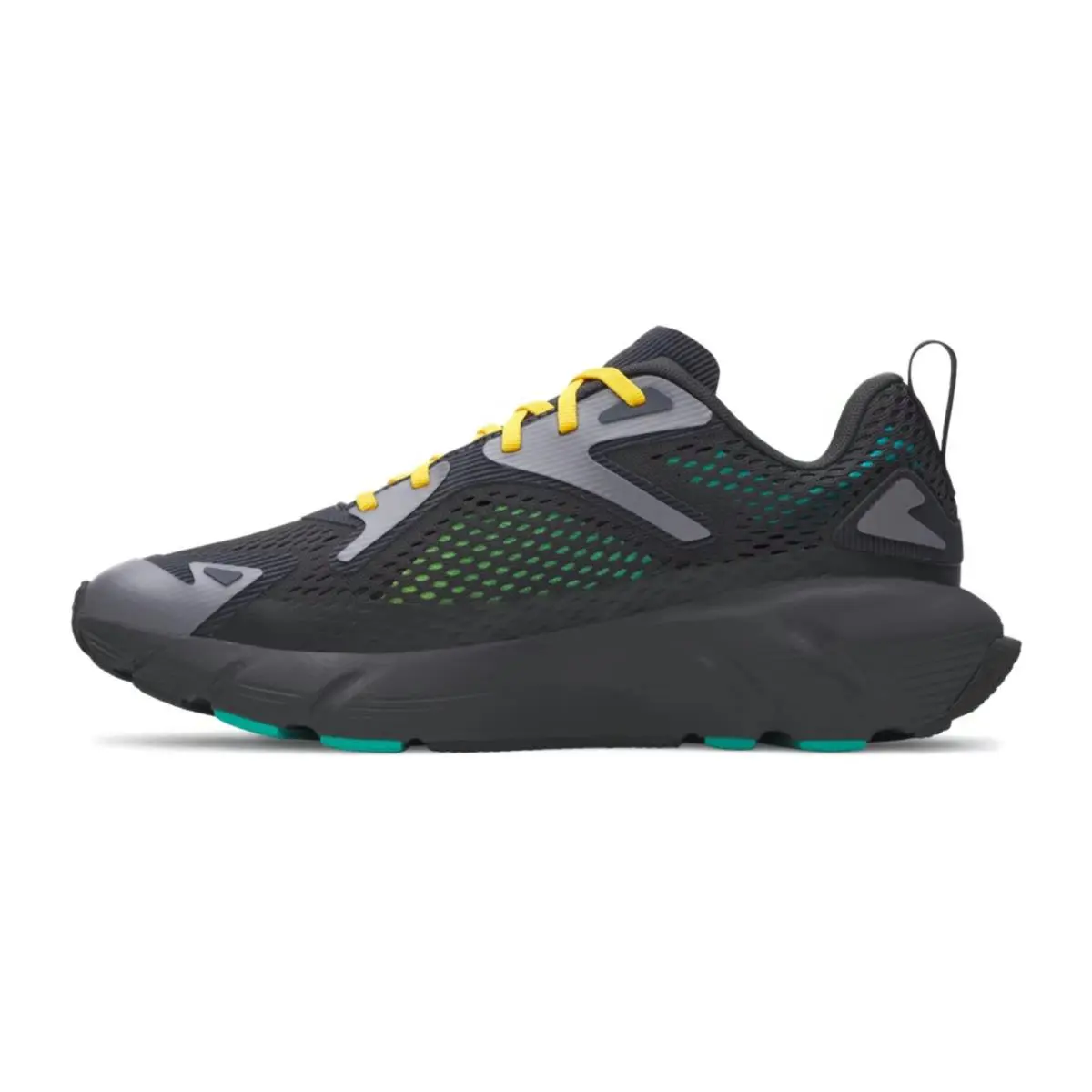Under Armour shoes - Under Armour Aura - Aura - Black, Manufacturer: Anthracite / Green Mode - 016 0