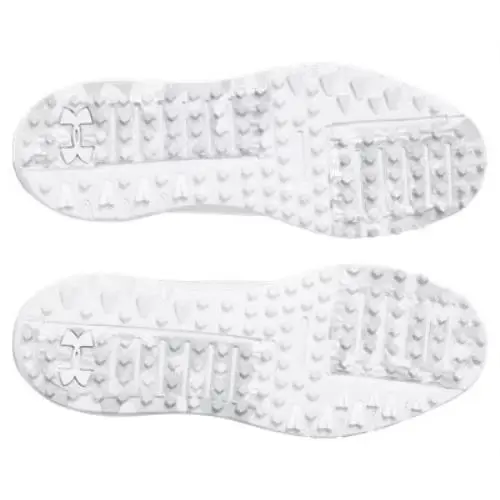 Under Armour shoes - White-White-Metallic Silver 3