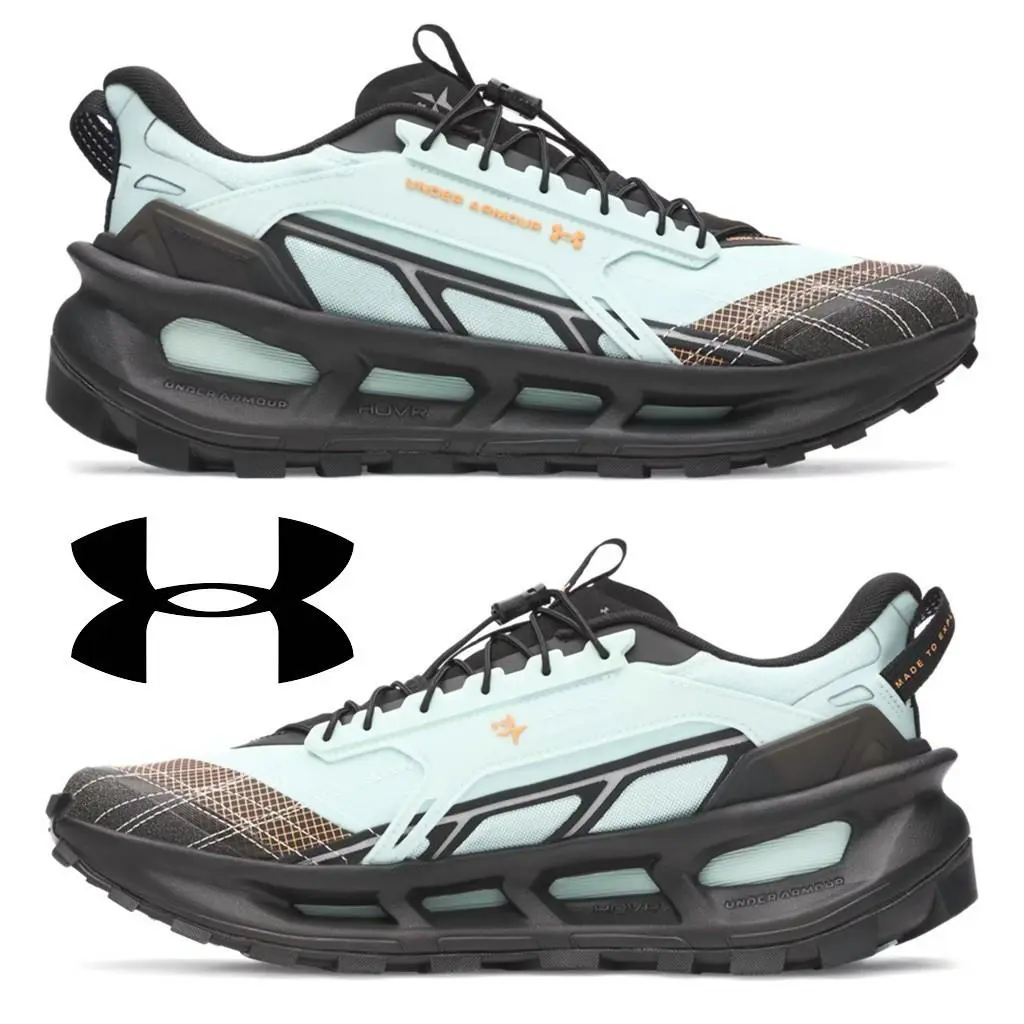Under Armour shoes - Under Armour EXPLOR Trail - EXPLOR Trail - Blue, Manufacturer: Enamel Blue / Black / Apollo Orange - 477 17