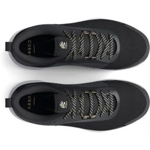 Under Armour shoes - JET GRAY-BLACK-METALLIC GOLD 1