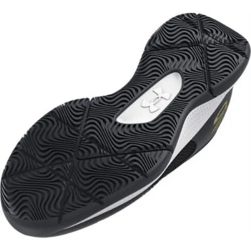 Under Armour shoes - JET GRAY-BLACK-METALLIC GOLD 3