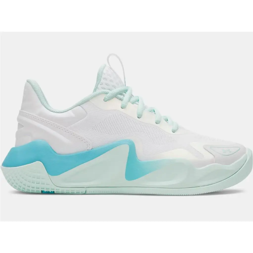 Under Armour shoes - Under Armour Ace Low 2 - 6006273-100 - White/Refresh Mint 5