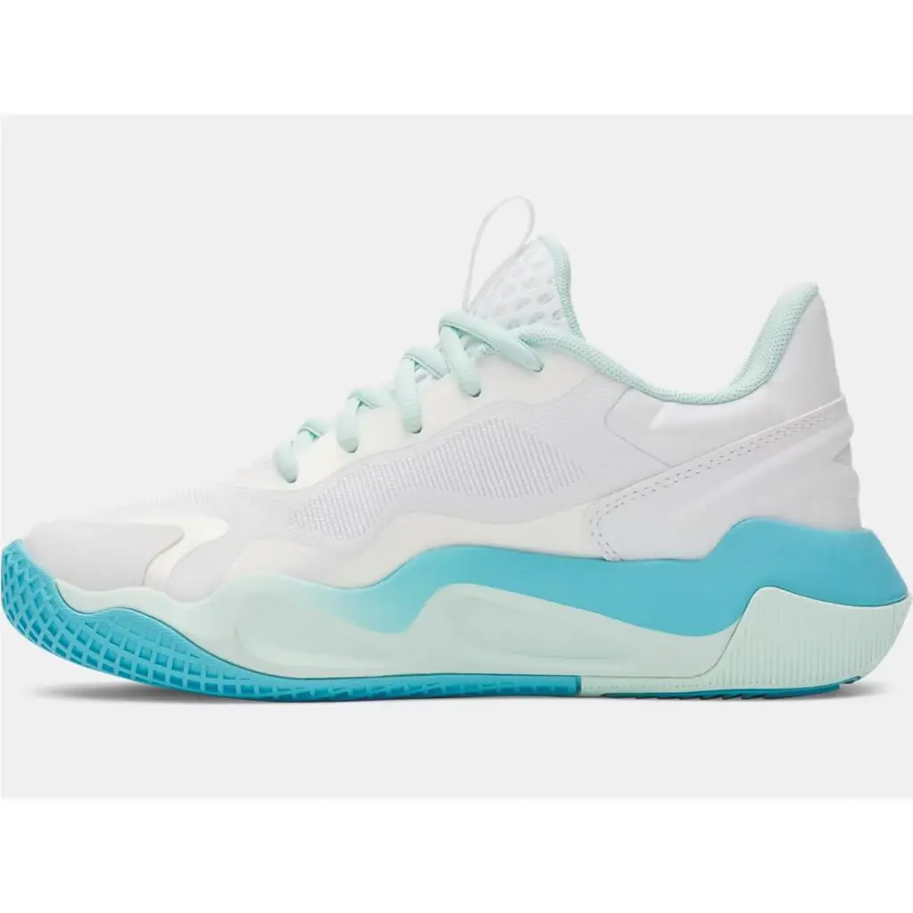 Under Armour shoes - Under Armour Ace Low 2 - 6006273-100 - White/Refresh Mint 6