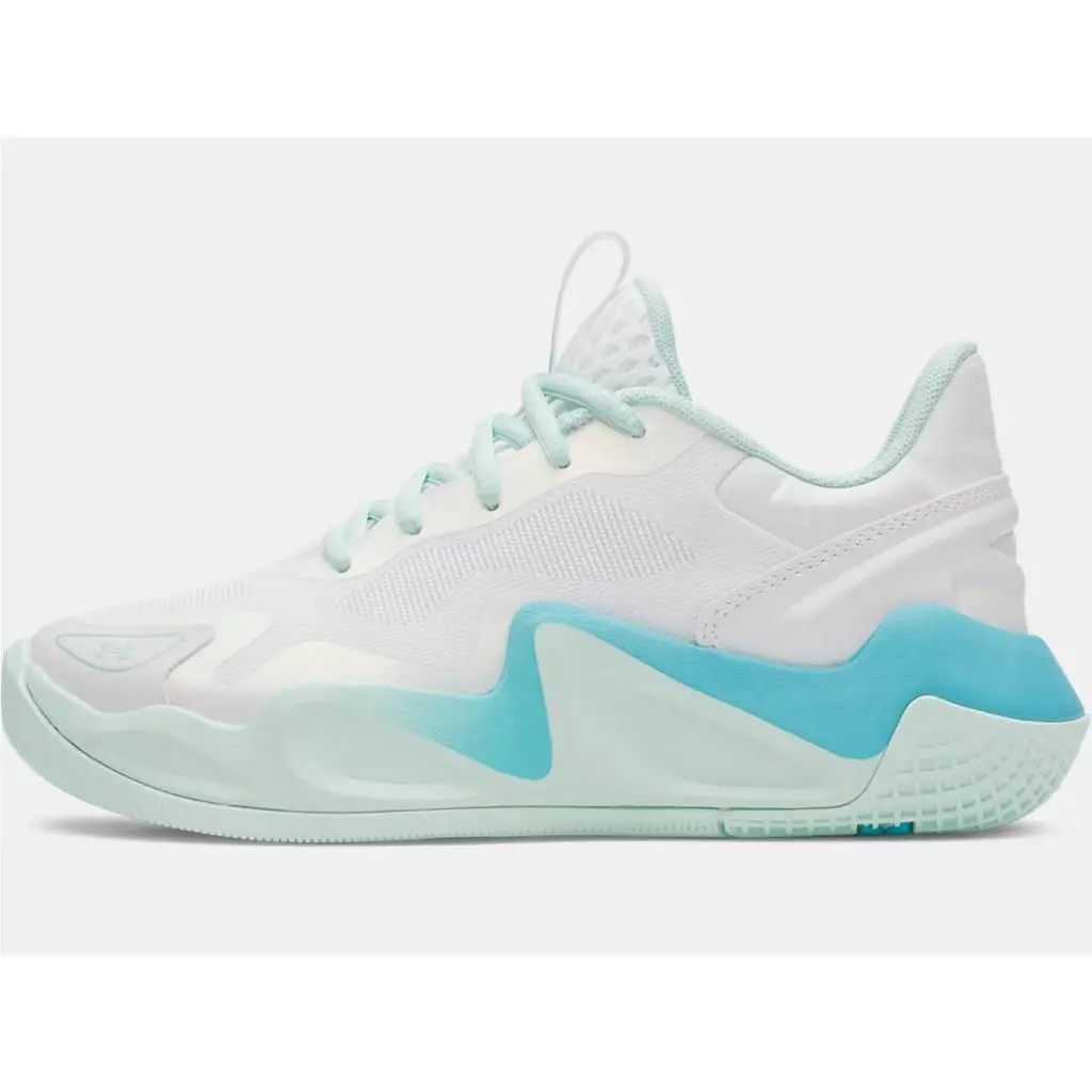 Under Armour shoes - Under Armour Ace Low 2 - 6006273-100 - White/Refresh Mint 7