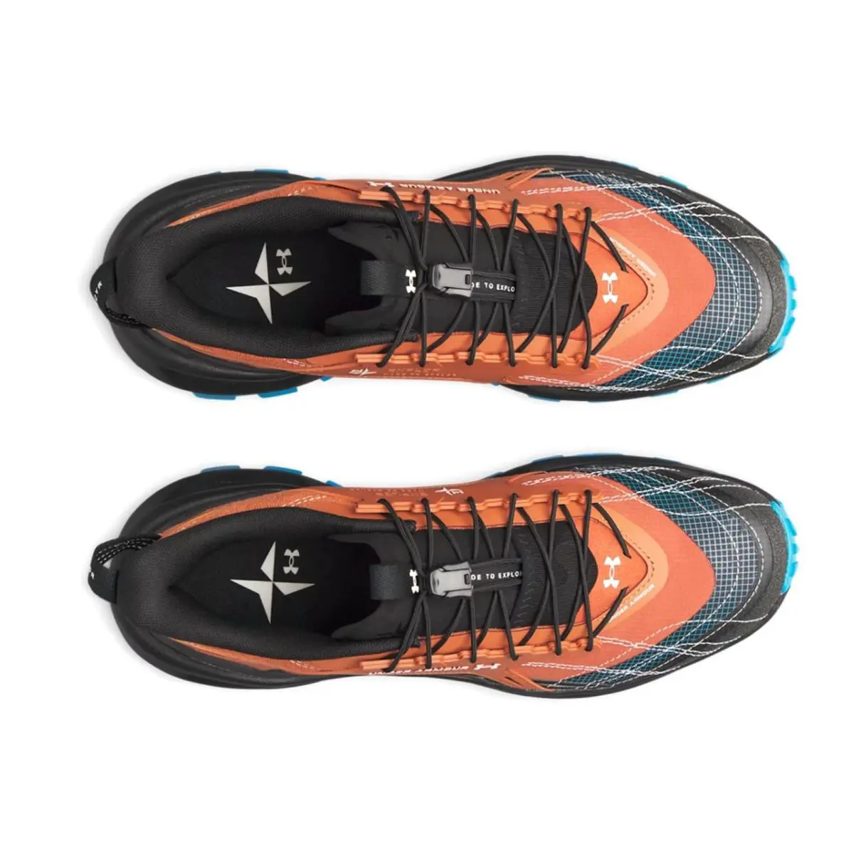 Under Armour shoes - Under Armour EXPLOR Trail - EXPLOR Trail - Orange, Manufacturer: Orange Oxide / Black / Capri - 843 4