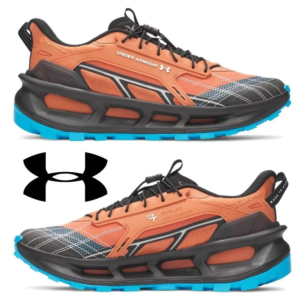 Under Armour shoes - Under Armour EXPLOR Trail - EXPLOR Trail - Orange, Manufacturer: Orange Oxide / Black / Capri - 843 23