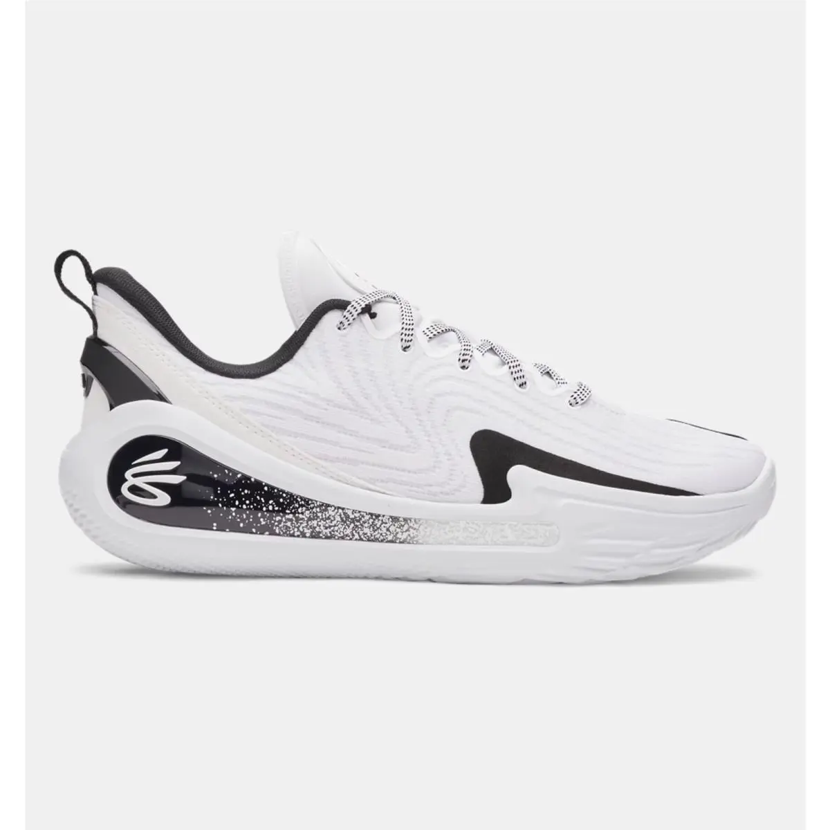 Under Armour Curry 12 Team Mens Basketball Shoes Size 11 White Black 6000736 101