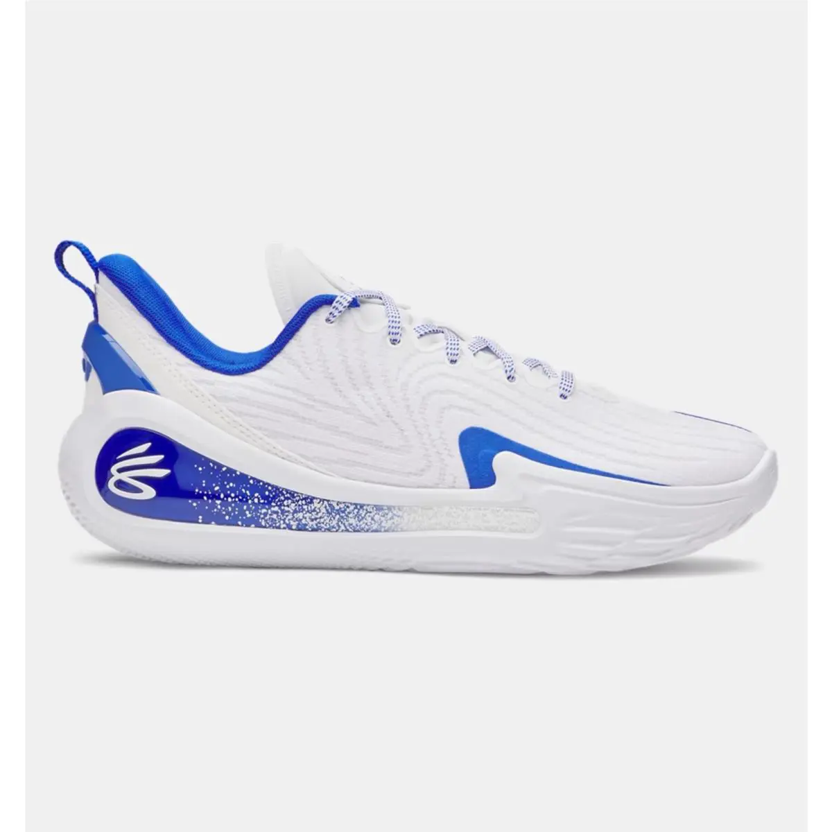 Under Armour Curry 12 Team Mens Basketball Shoes Size 12 White Blue 6000736 103