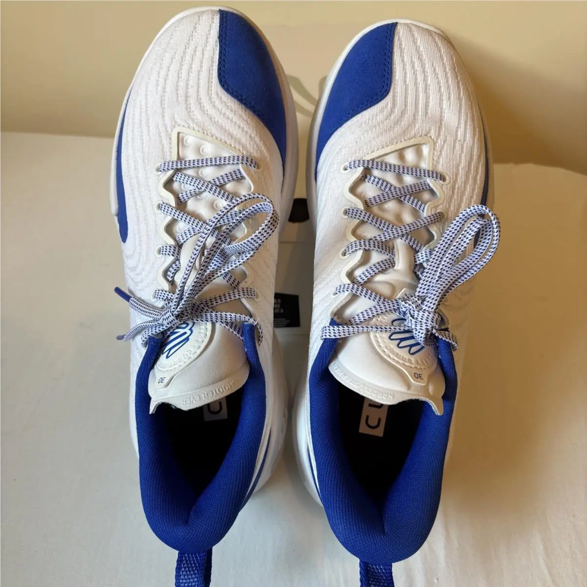 Under Armour shoes - Under Armour Curry 12 Team - 6000736-103 - White, Blue 3