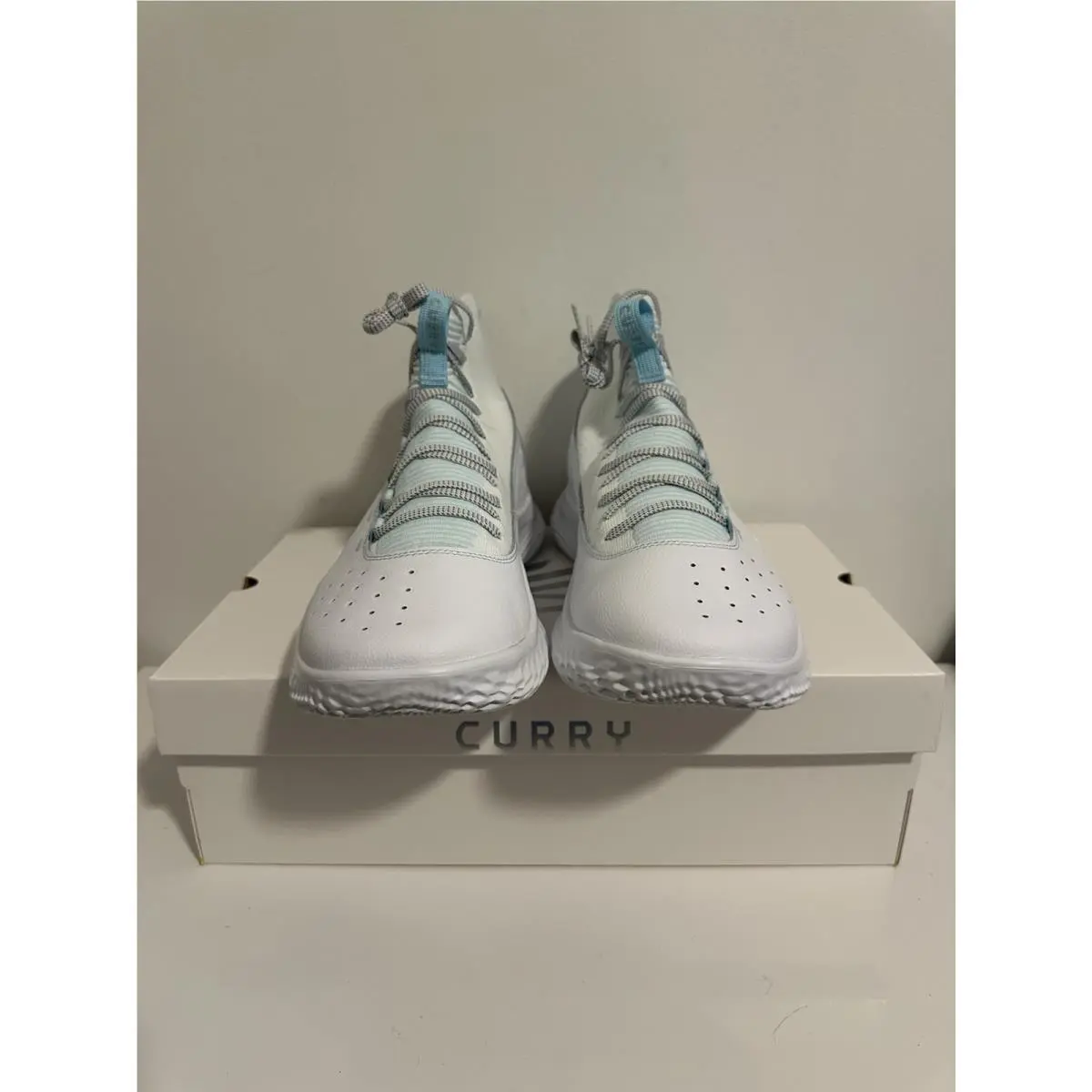 Under Armour shoes - Under Armour Curry 4 - Curry - 3024861-103 - White/Stream/Metallic Silver 2