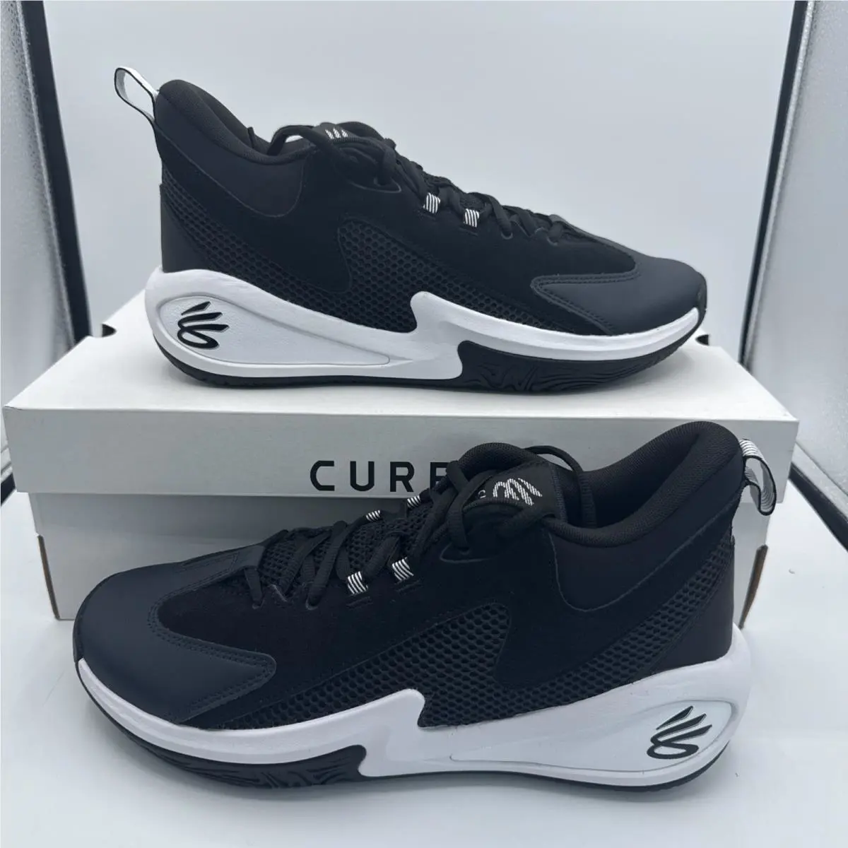 Under Armour Curry 3Z 25 Sde Shoes Men`s 11 Black/gray Basketball Sneakers