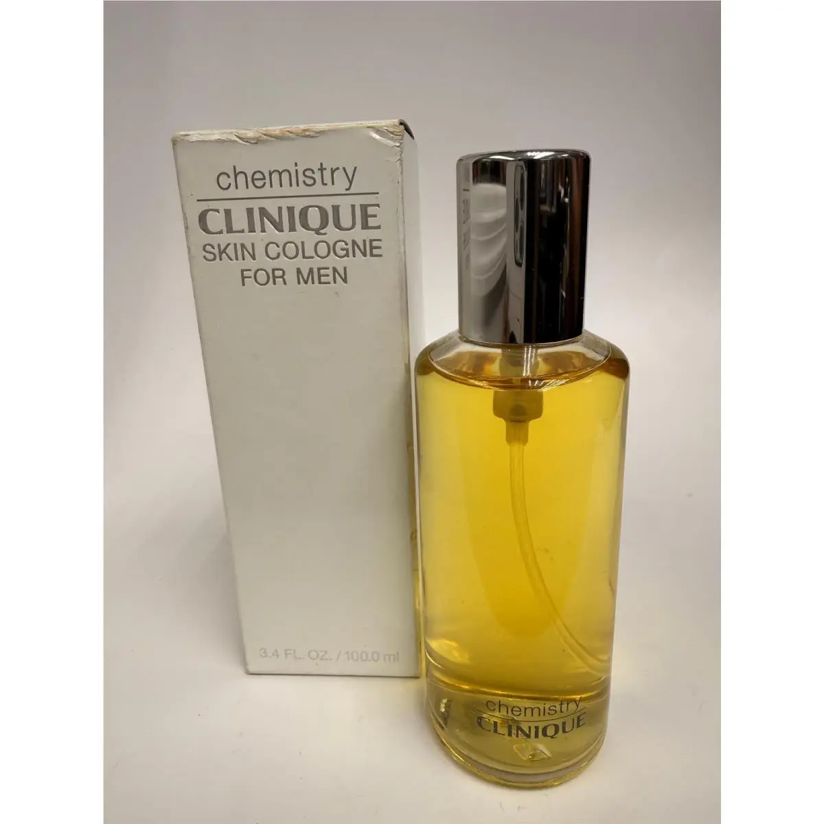 Chemistry By Clinique Skin Cologne For Men 3.4oz/100ml Spray For Men As Seen