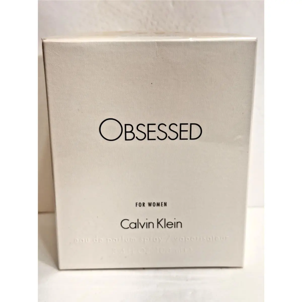 Obsessed By Calvin Klein Women Perfume Edp Spray 3.4oz 100ml
