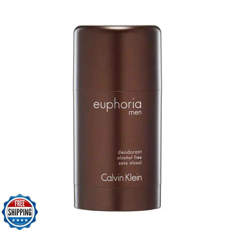Calvin Klein Euphoria Deodorant For Men Notes Of Ginger Black Basil Creamy