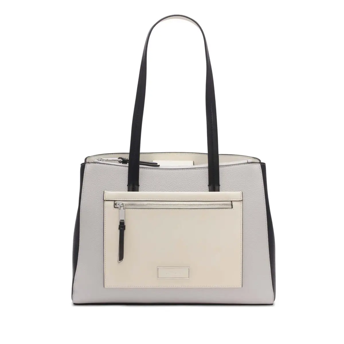 Calvin Hadley Tote Bag – 2 In 1, Vegan Leather, 5 Pockets Klein Women`s Hadley Tote Bag – 2 in 1 Vegan Leather 5 Pockets