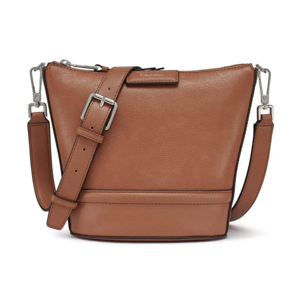 Calvin Klein Ash North/south Crossbody Caramel One Size