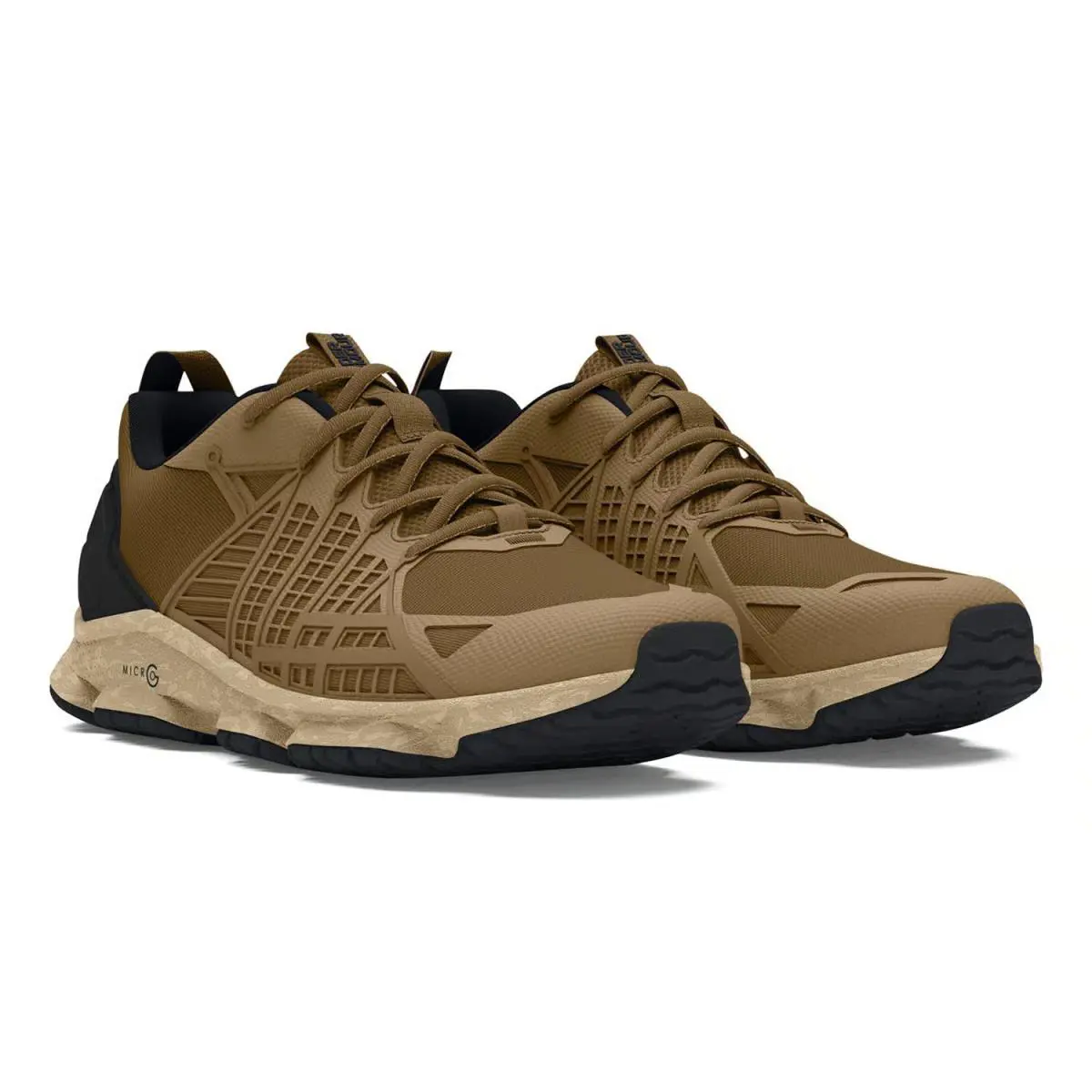 Under Armour Men`s Micro G Strikefast Low Tactical Shoes 11.5 - Brown