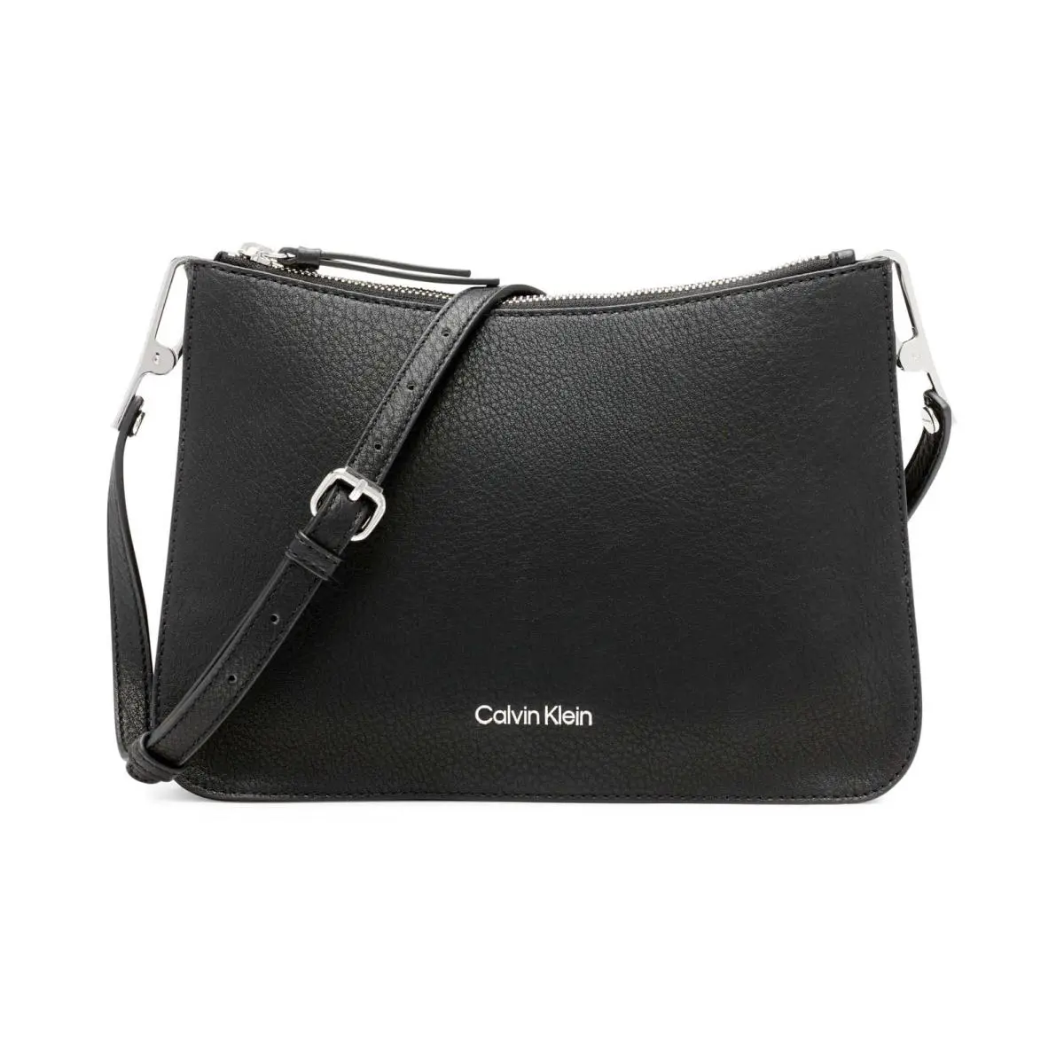 Calvin Klein Reyna Novelty Messenger Crossbody Black/silver Combo