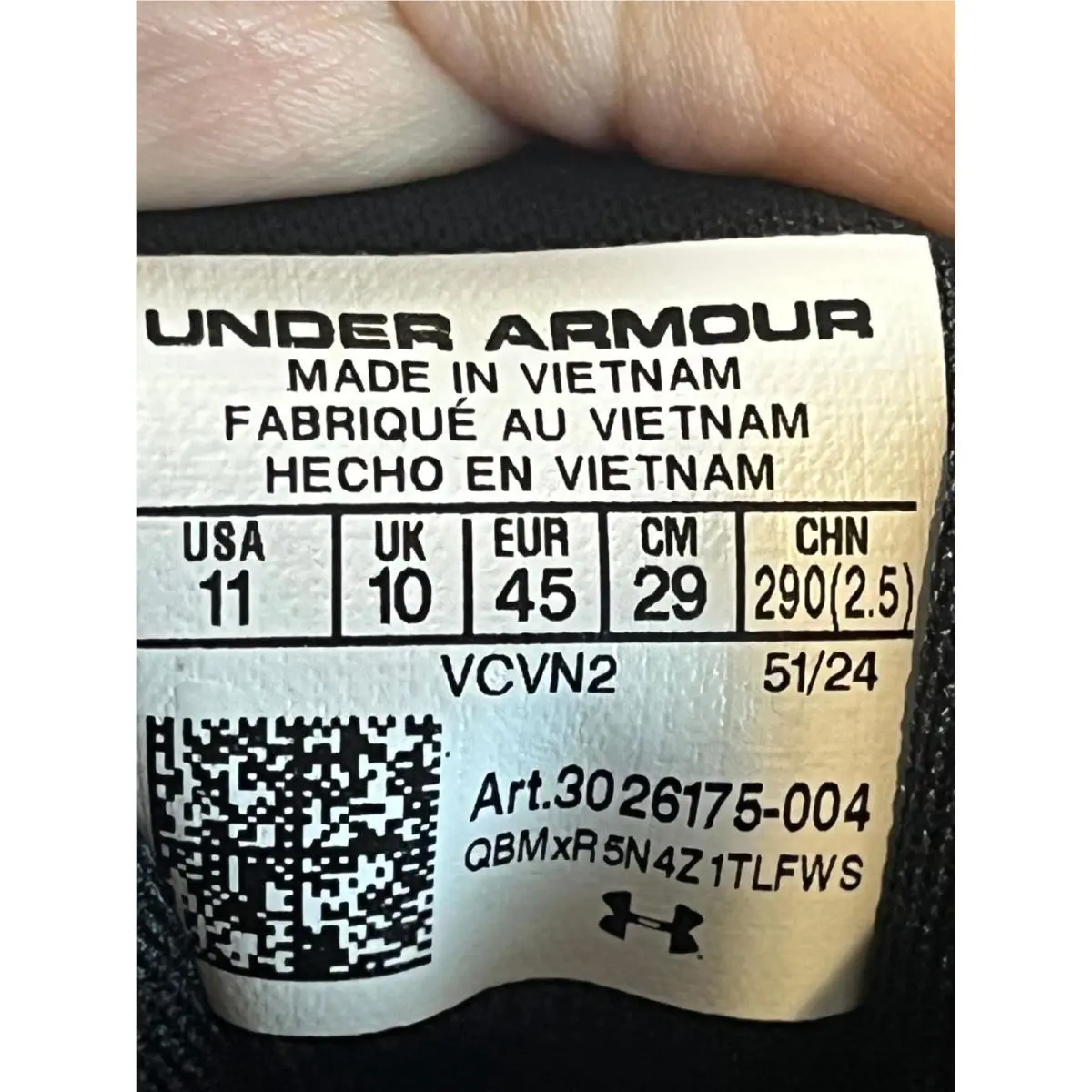 Under Armour shoes - Under Amour Charged Assert - Under Amour Charged Assert - Sneaker - Black 8