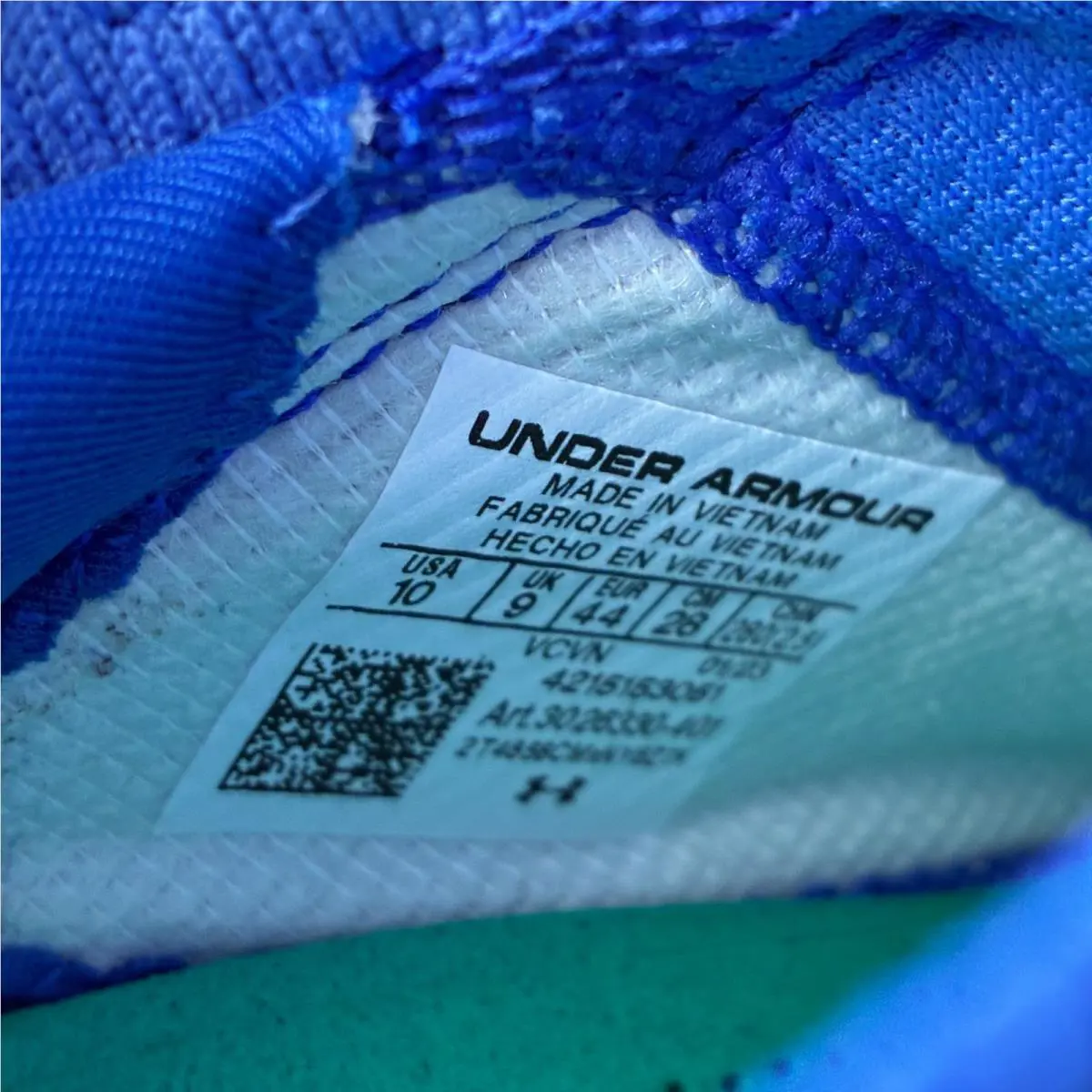 Under Armour shoes - 3026330401 - 3026330-401 - Blue 3