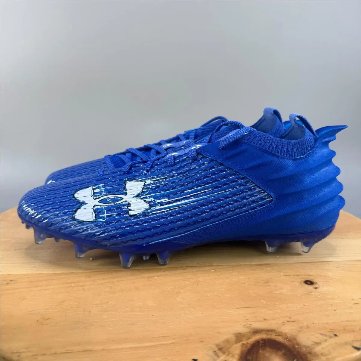 Under Armour shoes - Under Armour Blur Smoke 2.0 MC - 3026330-401 - Blue 1