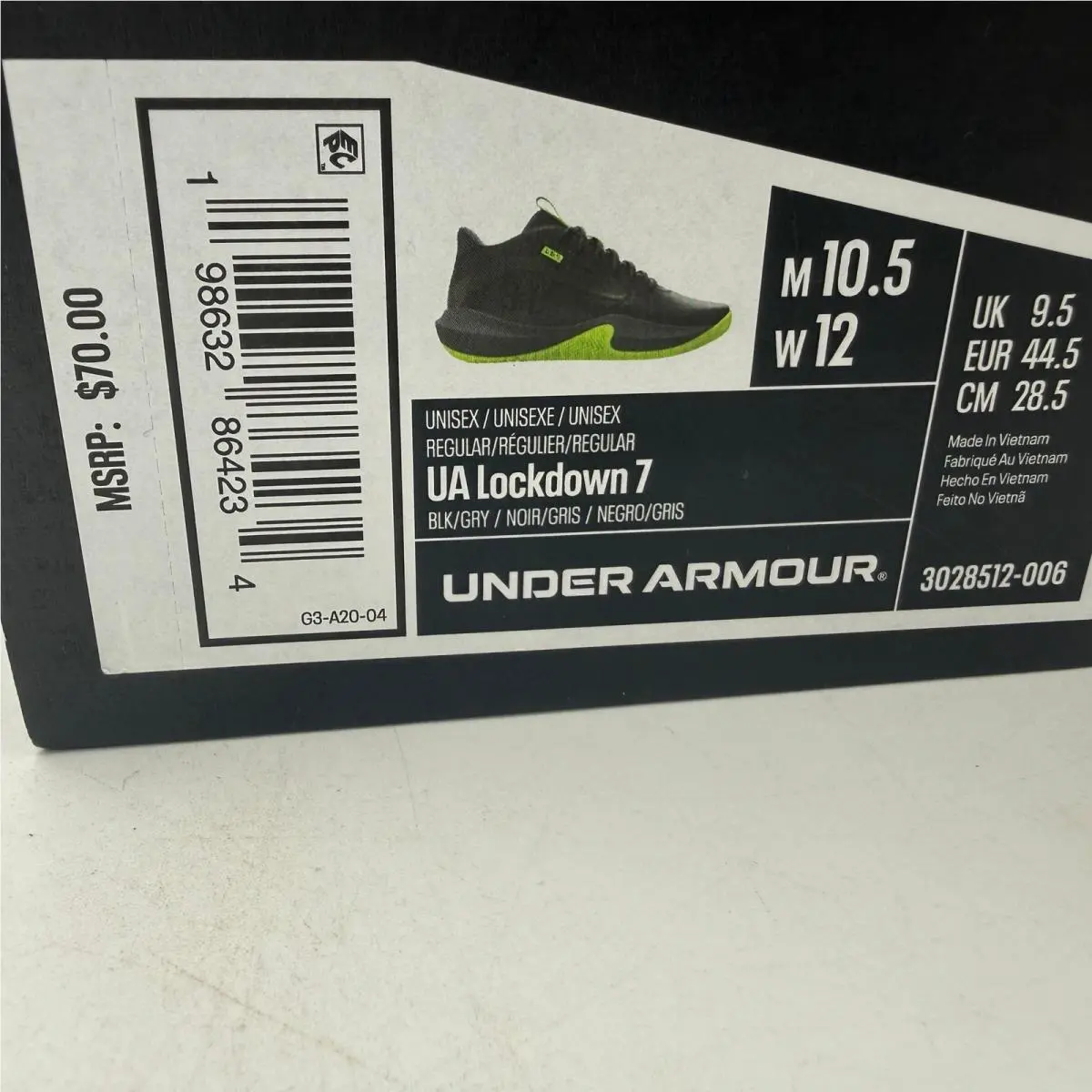 Under Armour shoes - Under Armour Lockdown 7 - Lockdown - Black 0