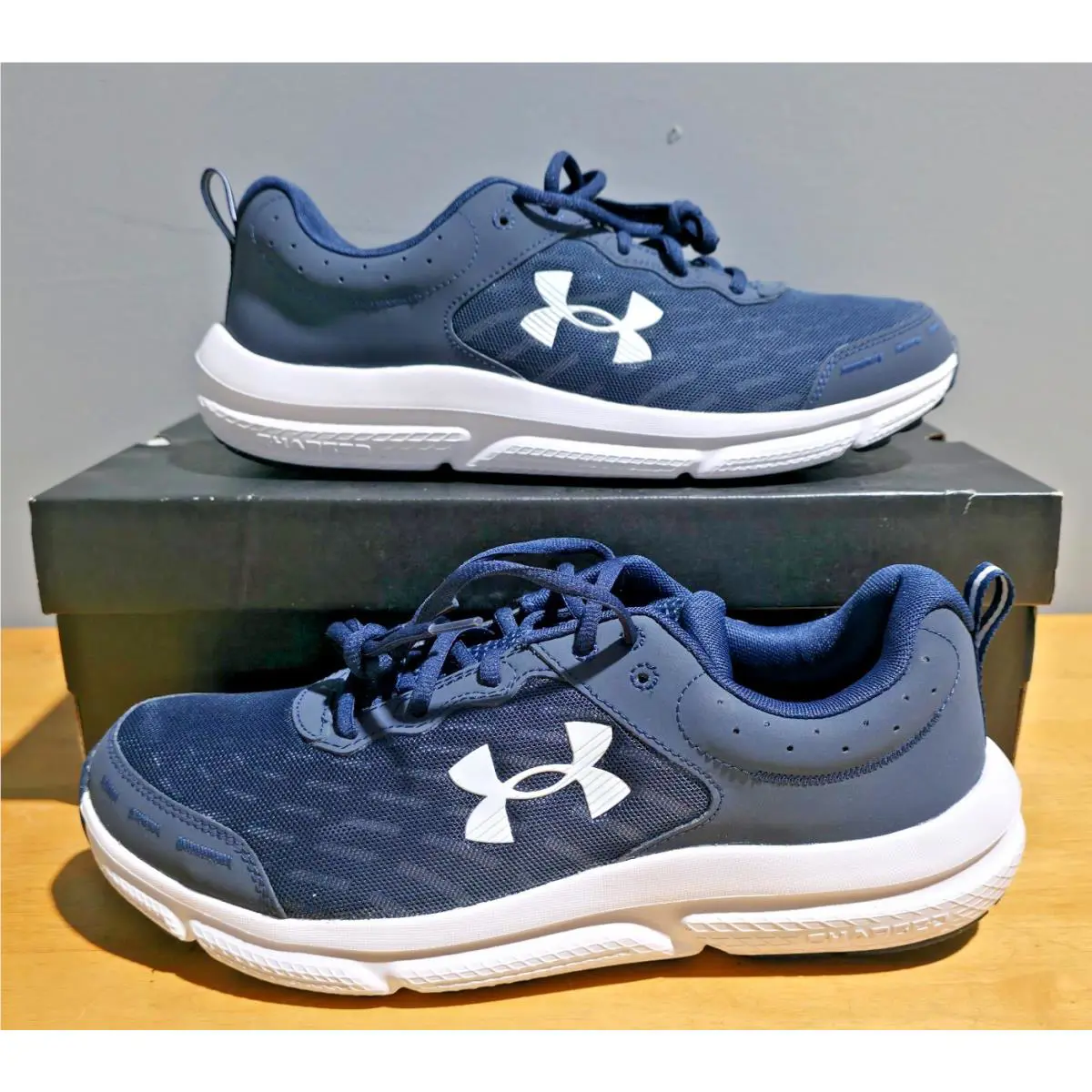 Under Armour shoes - Under Armour Charged Assert 10 - 3026176-400 - Blue (UPC: 197778087613) 2