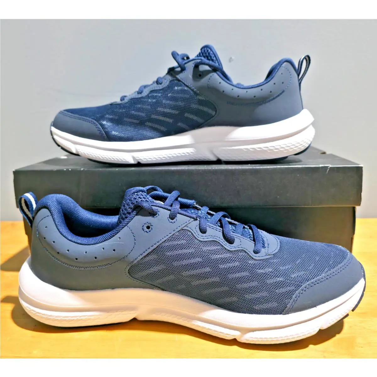 Under Armour shoes - Under Armour Charged Assert 10 - 3026176-400 - Blue (UPC: 197778087613) 3