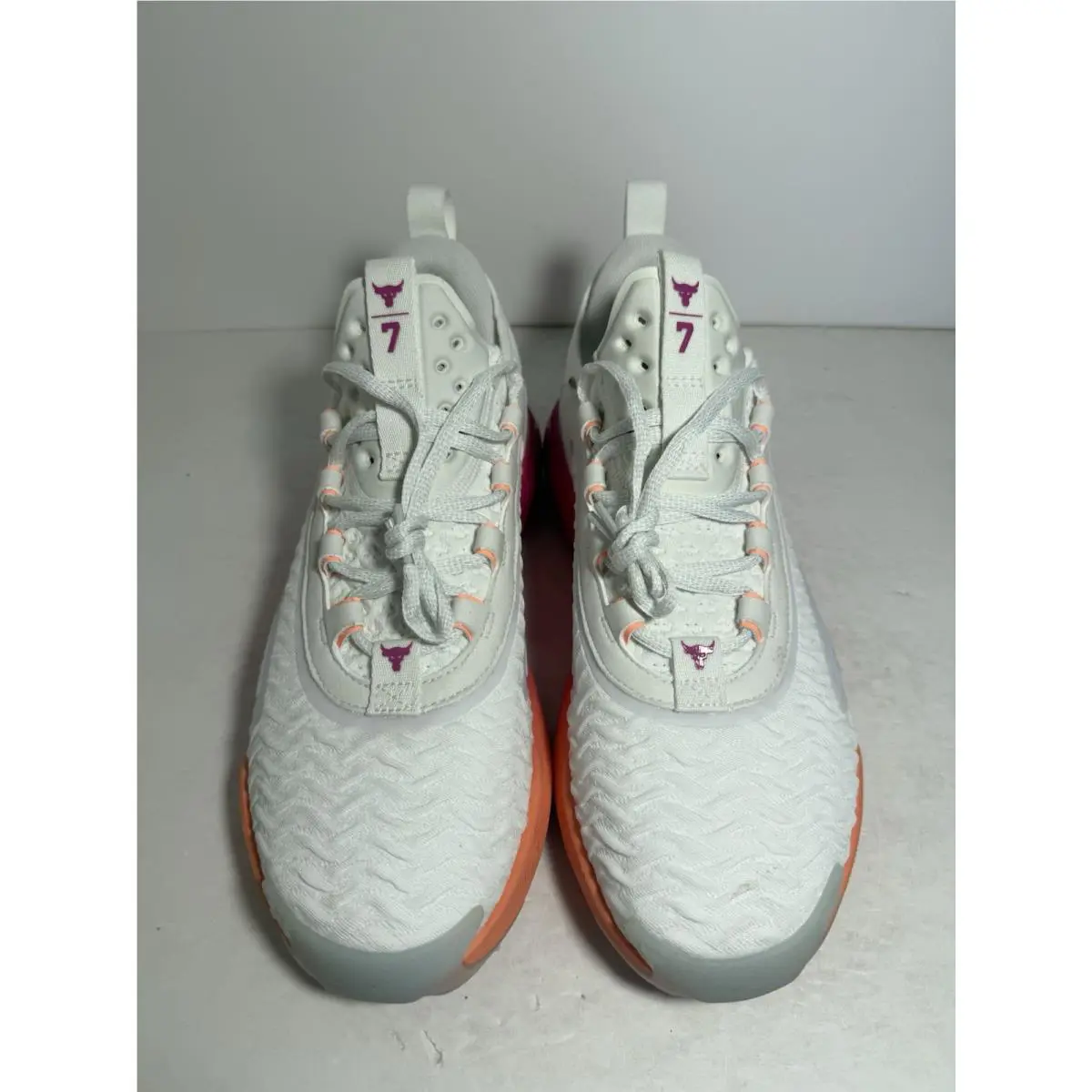 Under Armour shoes - Under Armour Project Rock 7 - 3027601101 - White (UPC: 197777605023) 1