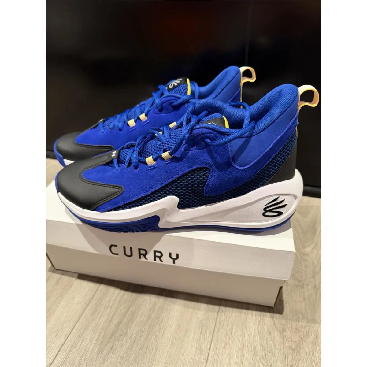 Under Armour Curry 3Z 25 Sde Mens Basketball Shoes Size 10.5 Royal
