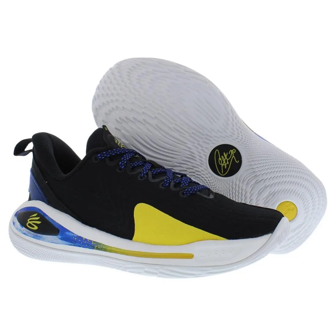 Under Armour Curry 12 Dub Nation GS Boys Shoes Size 7 Color: Black/team