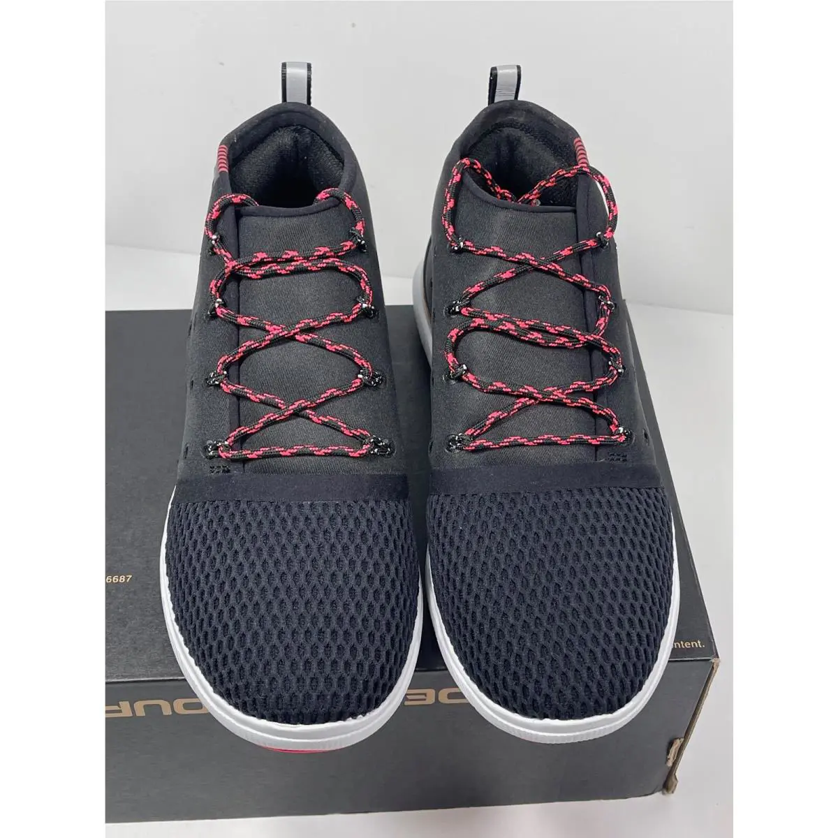 Under Armour shoes - 24/7 Mid Running - Mid Running - 1288352-002 - Black/White (UPC: 190078737929) 2