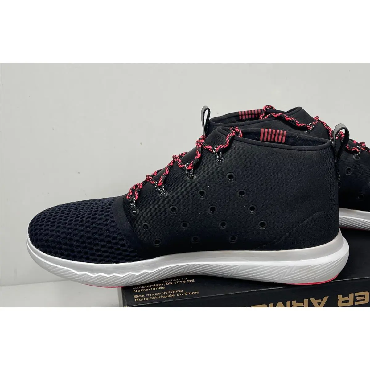Under Armour shoes - 24/7 Mid Running - Mid Running - 1288352-002 - Black/White (UPC: 190078737929) 4