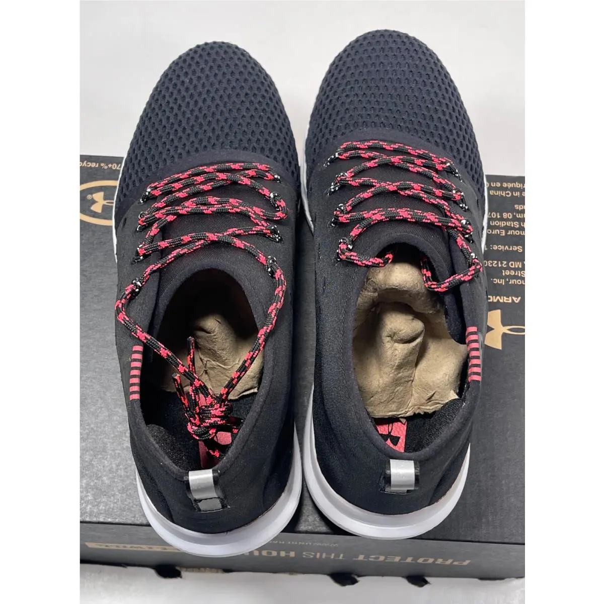 Under Armour shoes - 24/7 Mid Running - Mid Running - 1288352-002 - Black/White (UPC: 190078737929) 6