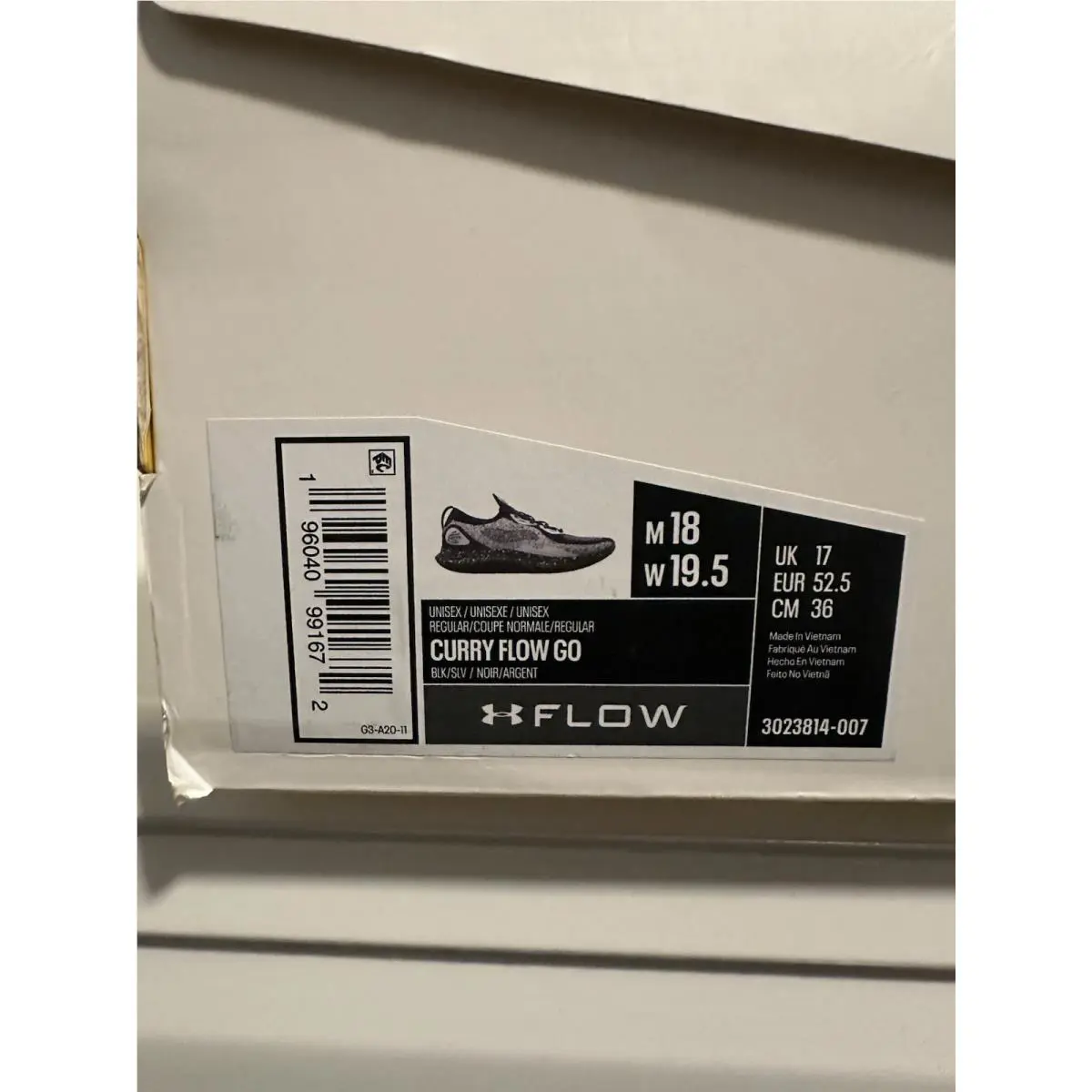 Under Armour shoes - Under Armour Curry Flow Go - 3023814-007 - Black 4