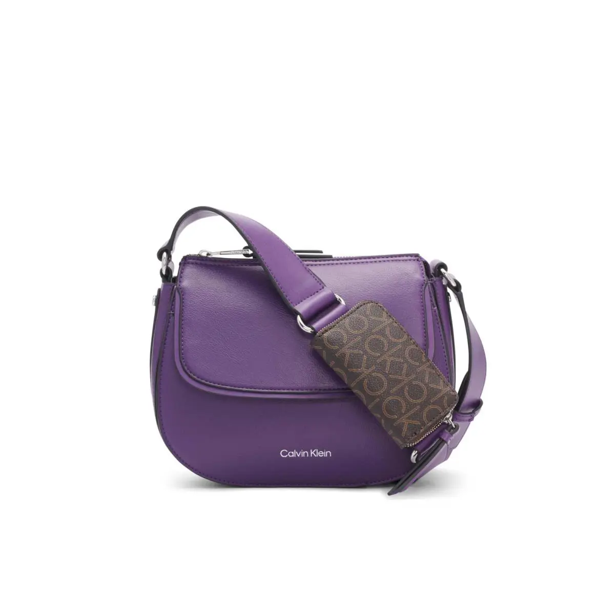 Calvin Klein Bella Novelty Crossbody Grape One Size