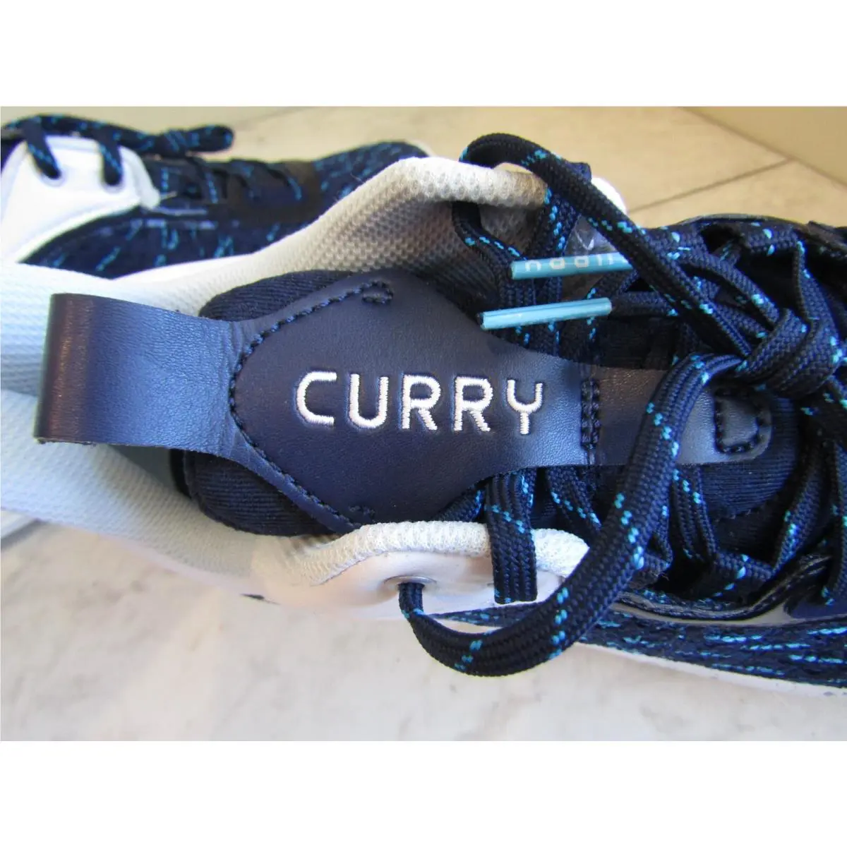 Under Armour shoes - Under Armour Team Curry - Team Curry - White/Blue (UPC: 196039308870) 3